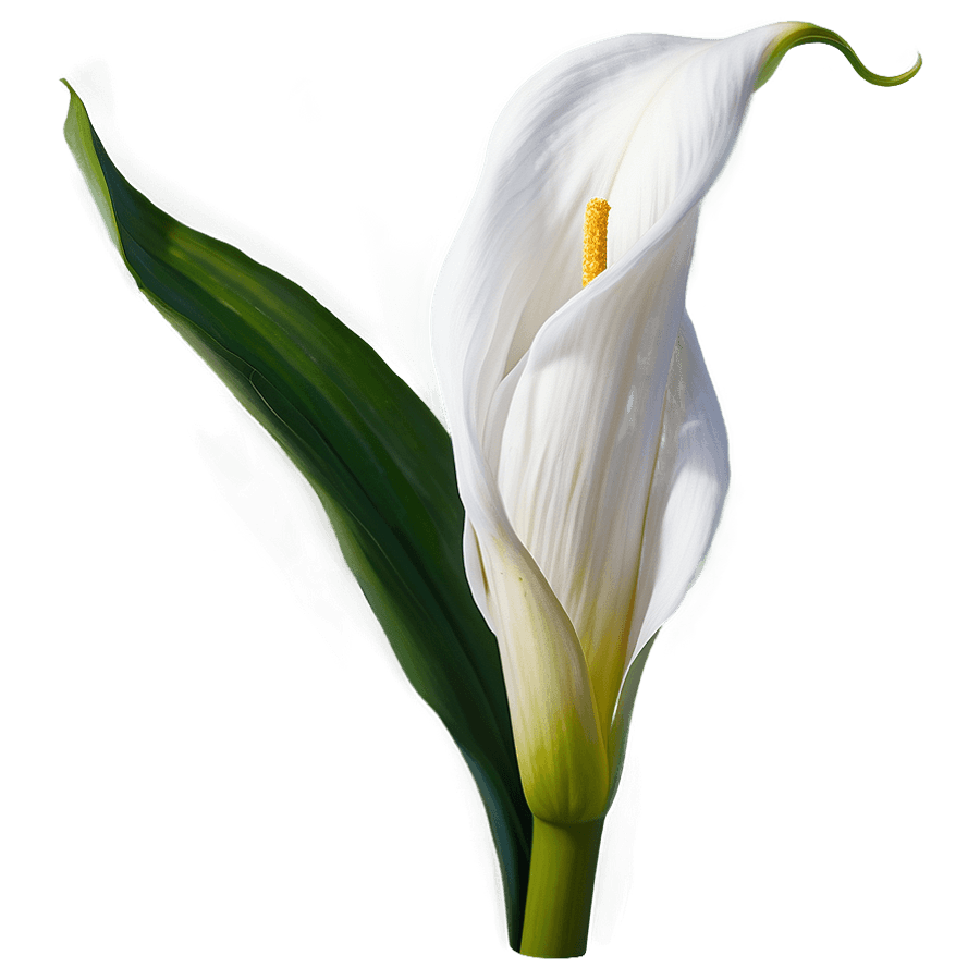 White Calla Lily PNG wvd