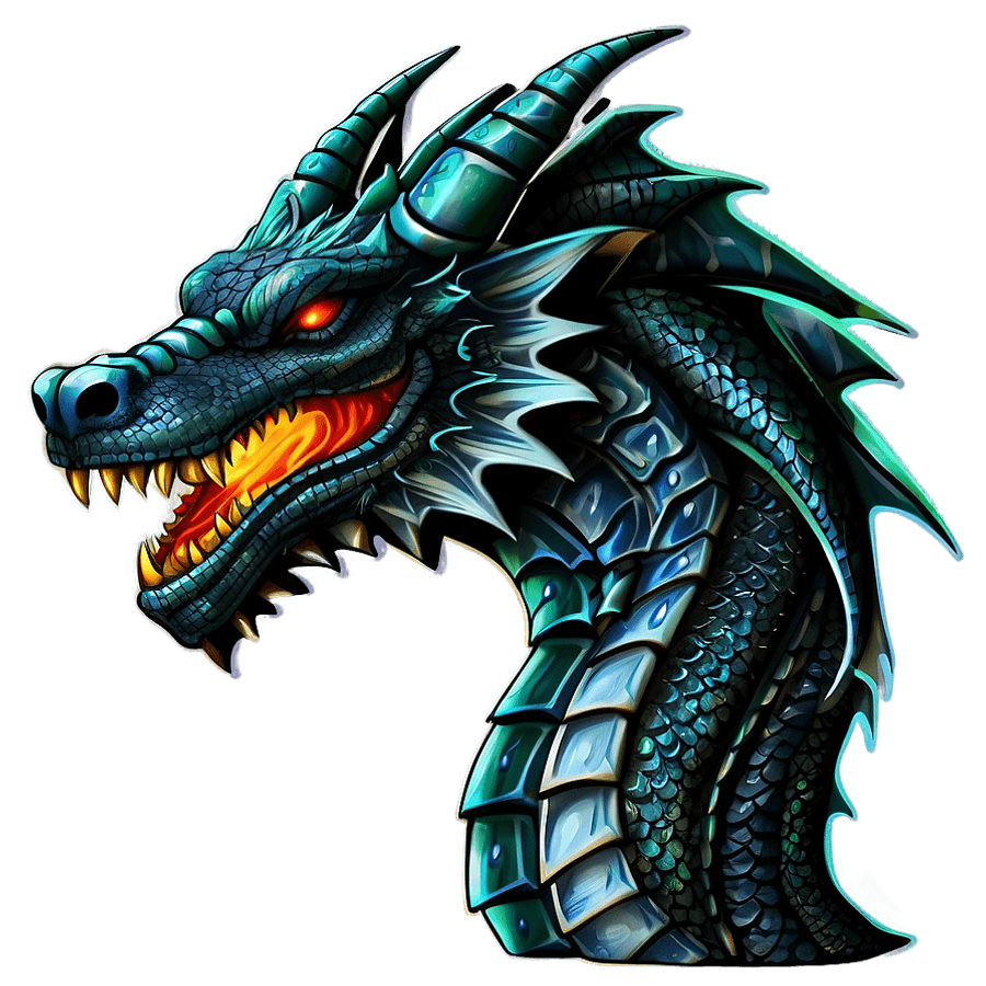 Dragon Head Clipart PNG vxt