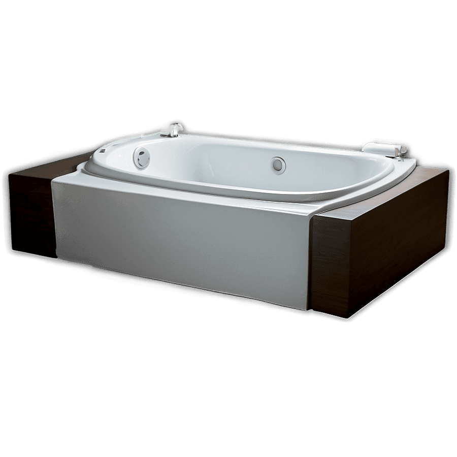 Space-Saving Corner Tub PNG 51