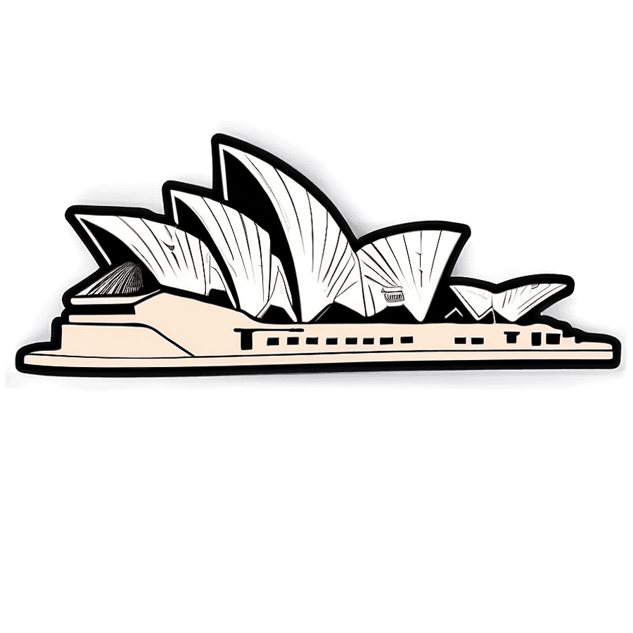 Sydney Opera House Cultural Icon PNG 83