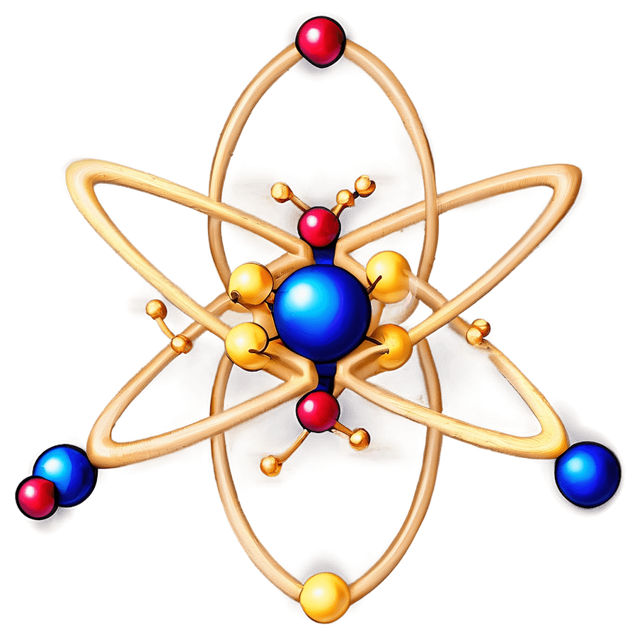 Atom Diagram PNG 05252024