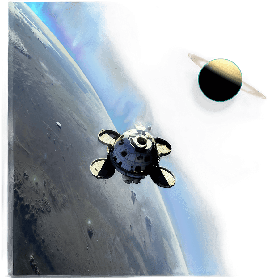Space Exploration Poster PNG llm