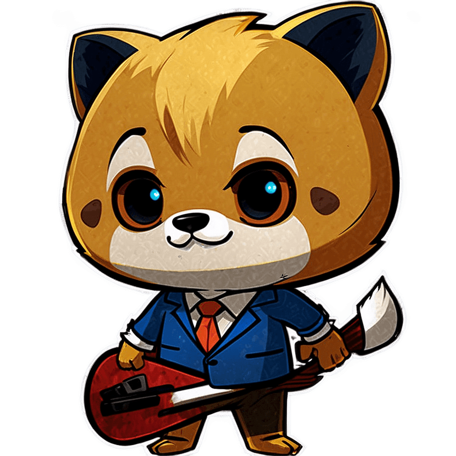Aggretsuko and Friends PNG glw79