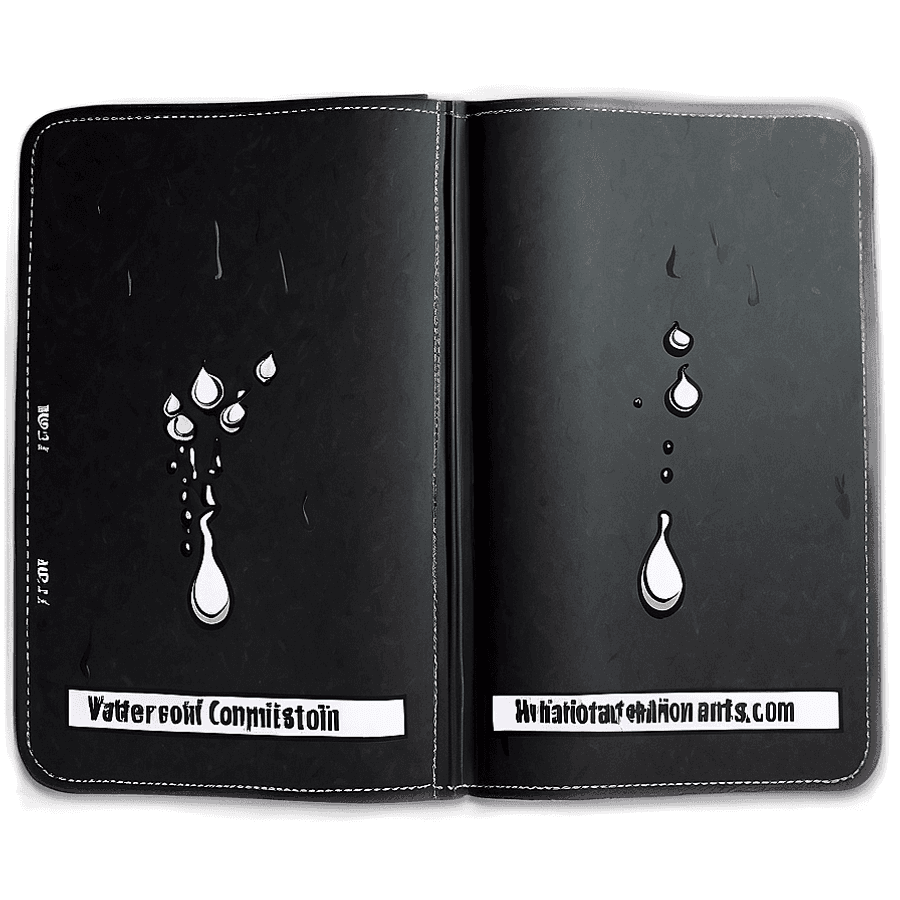 Waterproof Composition Notebook PNG 05262024