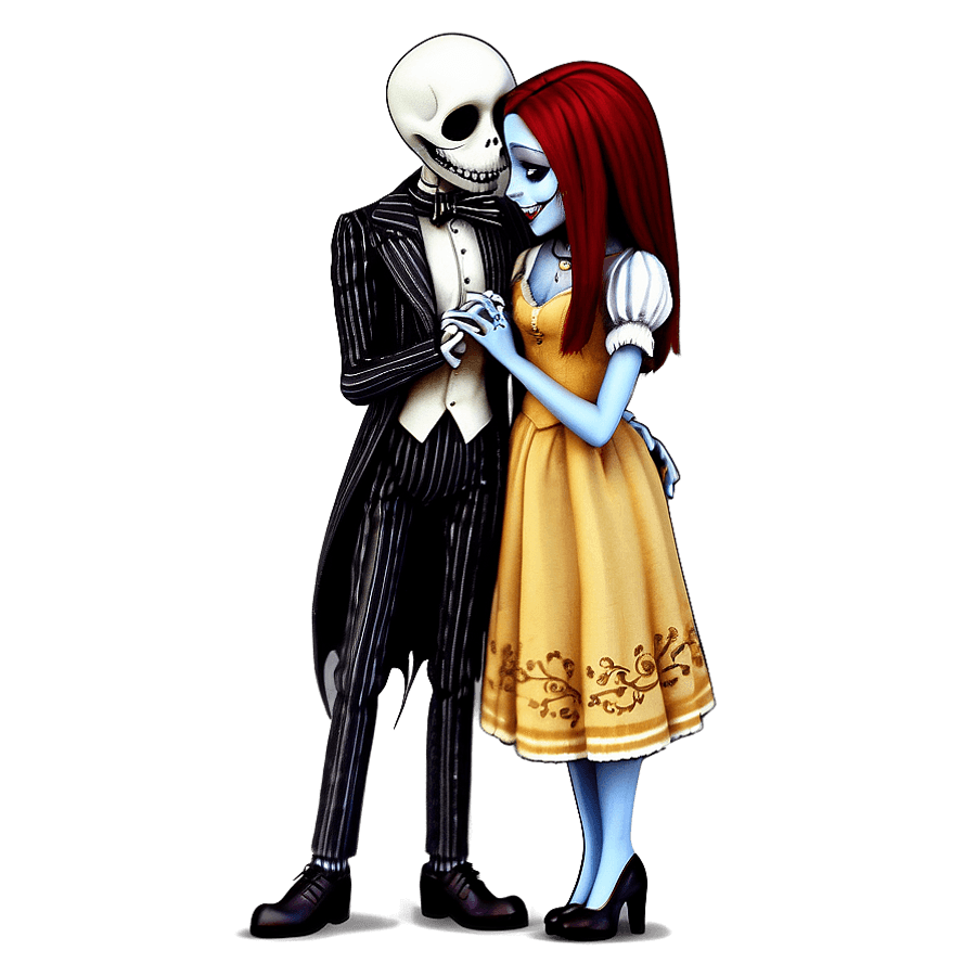 Frightful Romance of Jack and Sally PNG hxw44