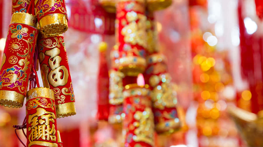 Traditionelle chinesische Feuerwerkskörper