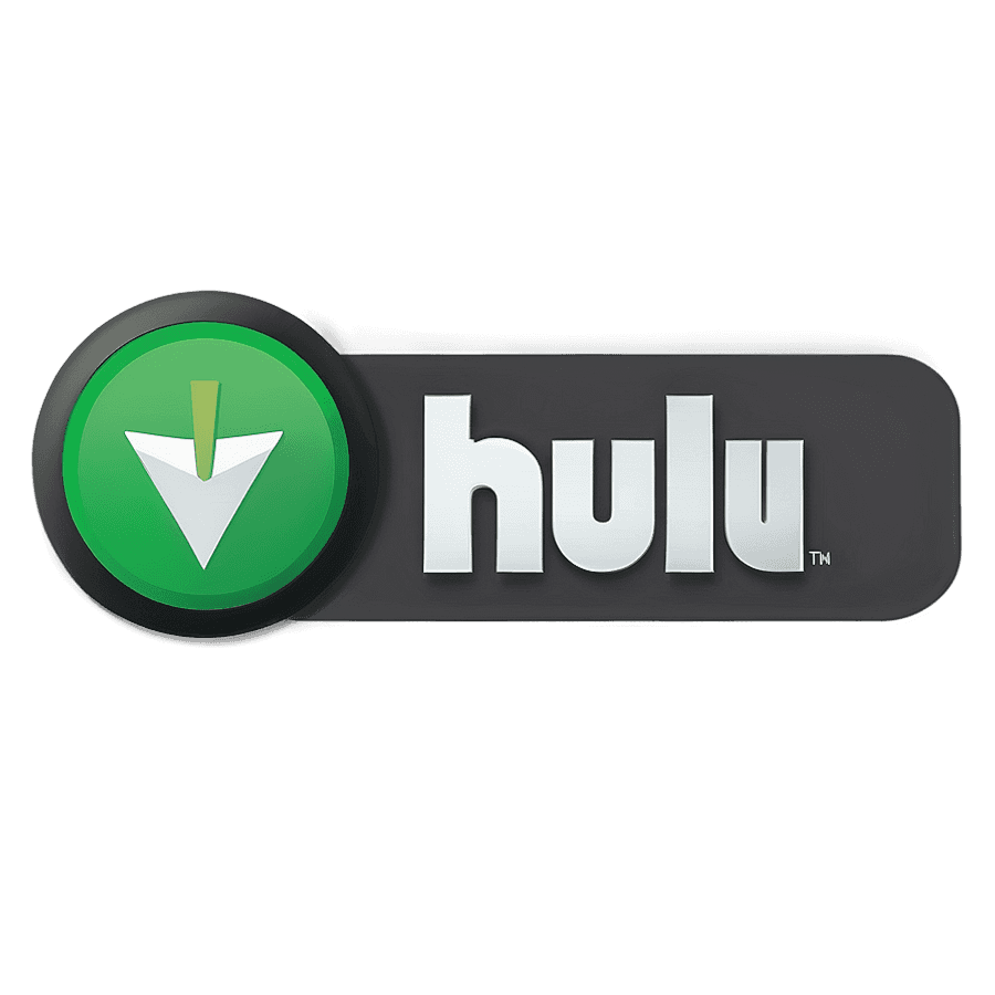 Hulu Green Button PNG 88