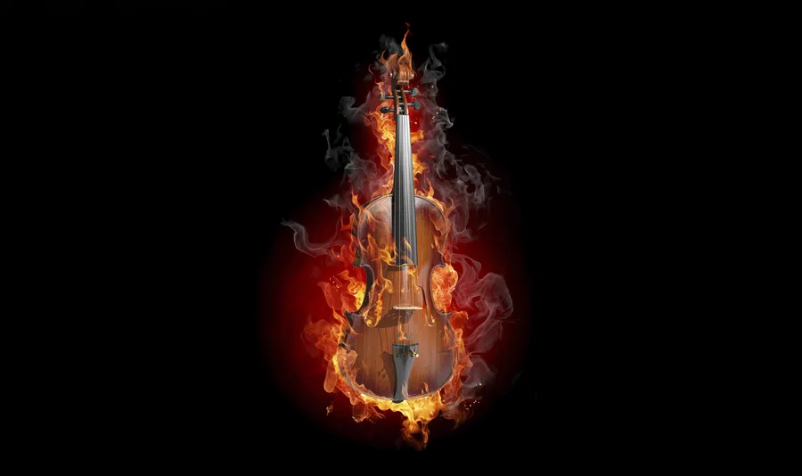 Fiery Background