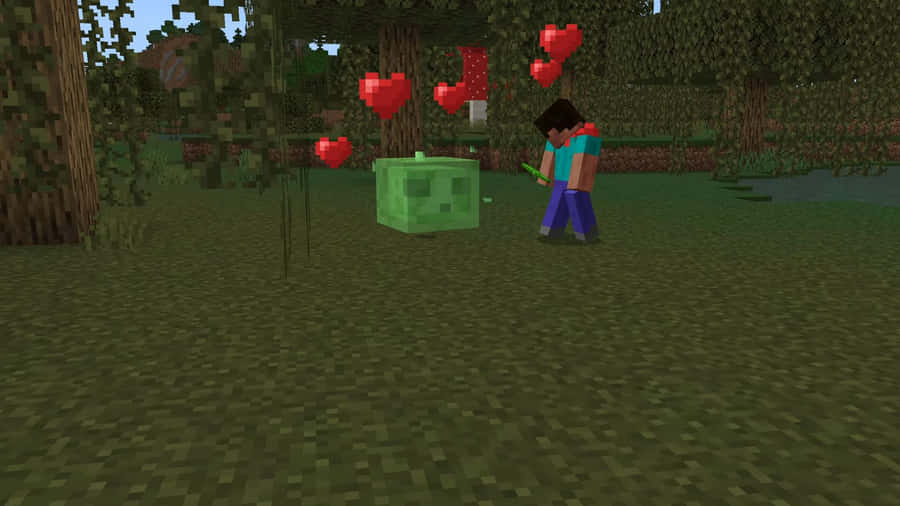 MinecraftSurvival 1920 x 1080 bakgrundsbild