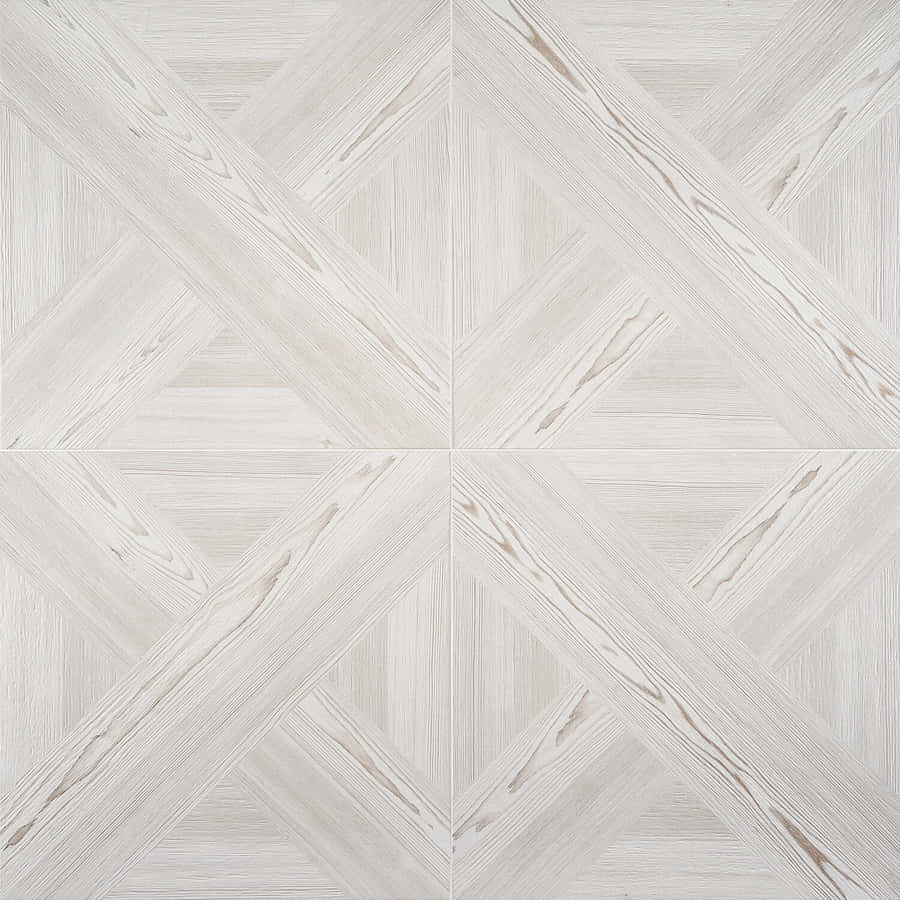 Texture di Piastrelle in Legno Bianco a Spina di Pesce