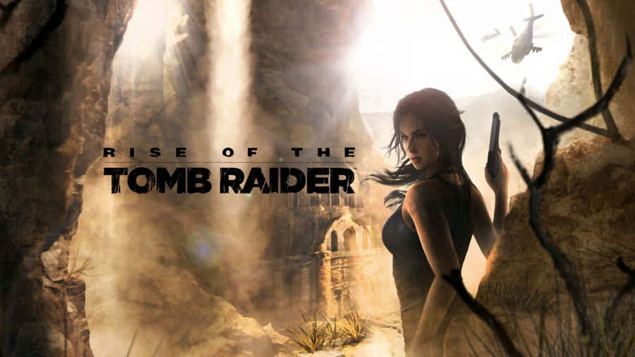 1080pHintergrundbild von Rise of the Tomb Raider mit Lara Croft
