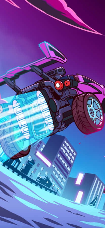 Vamosjogar Rocket League no Pixel 3.