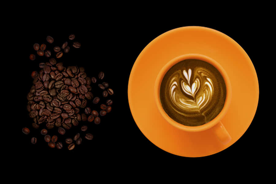 Coffee Beansand Latte Art