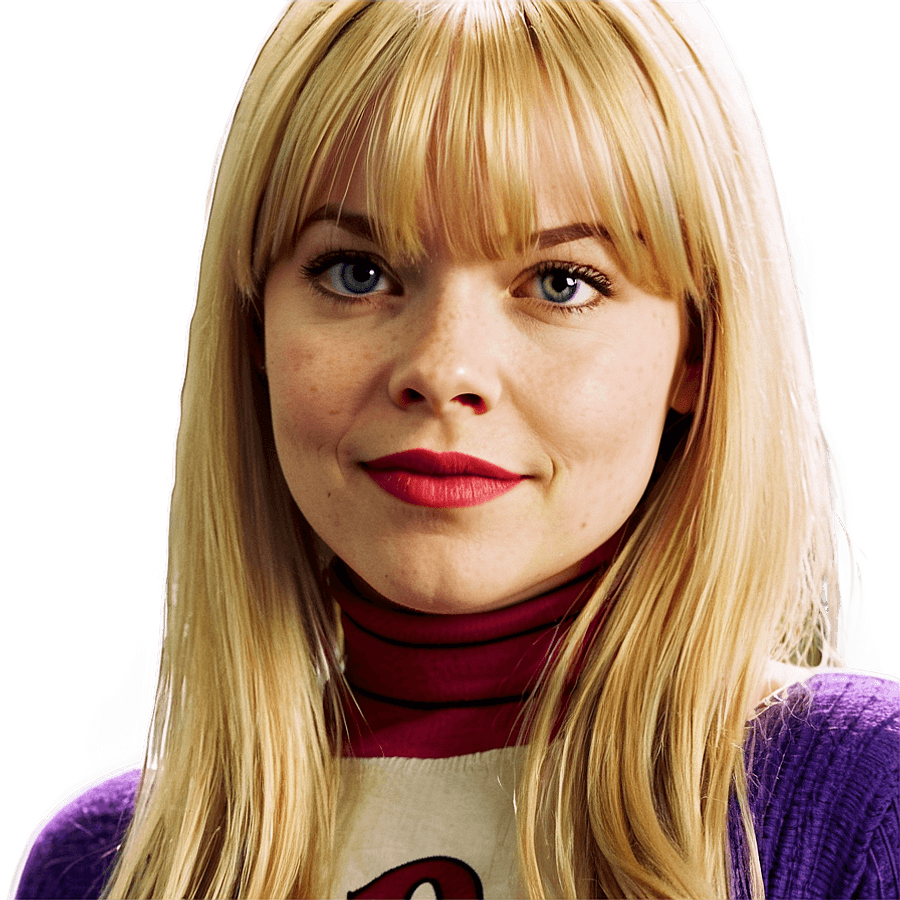 Gwen Stacy Fan Art PNG 44