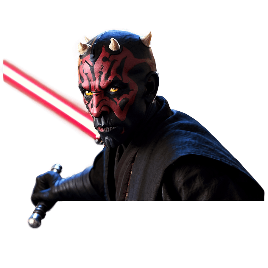 Darth Maul Before the Fight PNG 10