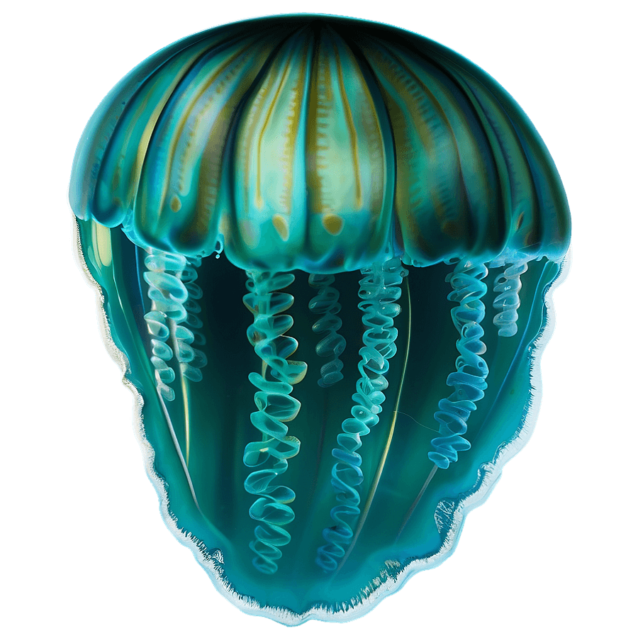 Moon Jelly Aquatic Elegance PNG evr26