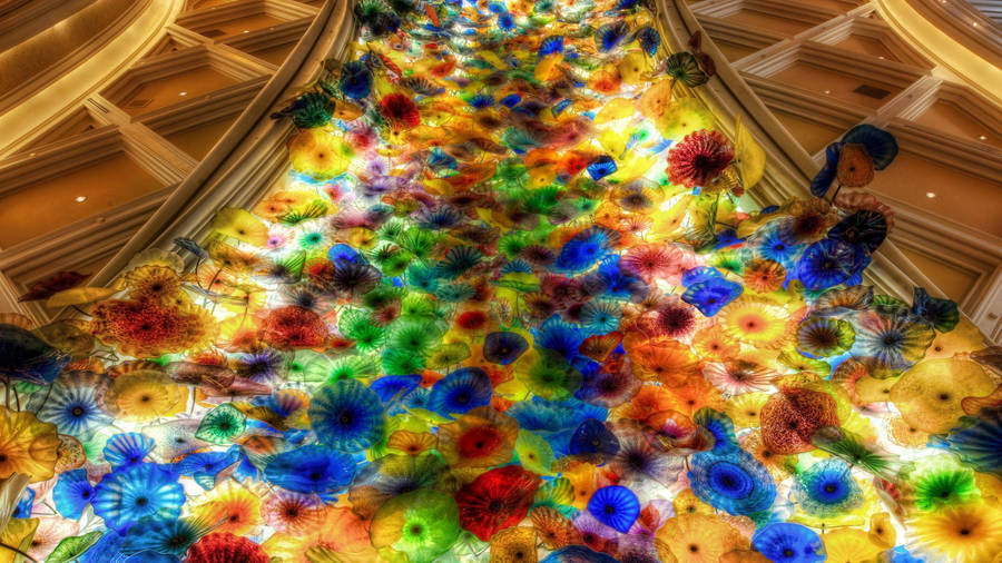Bellagio Flower Ceiling