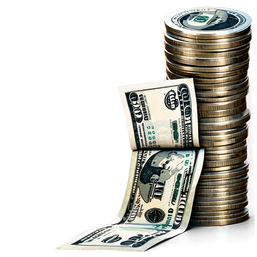 Large Money Pile PNG uoa