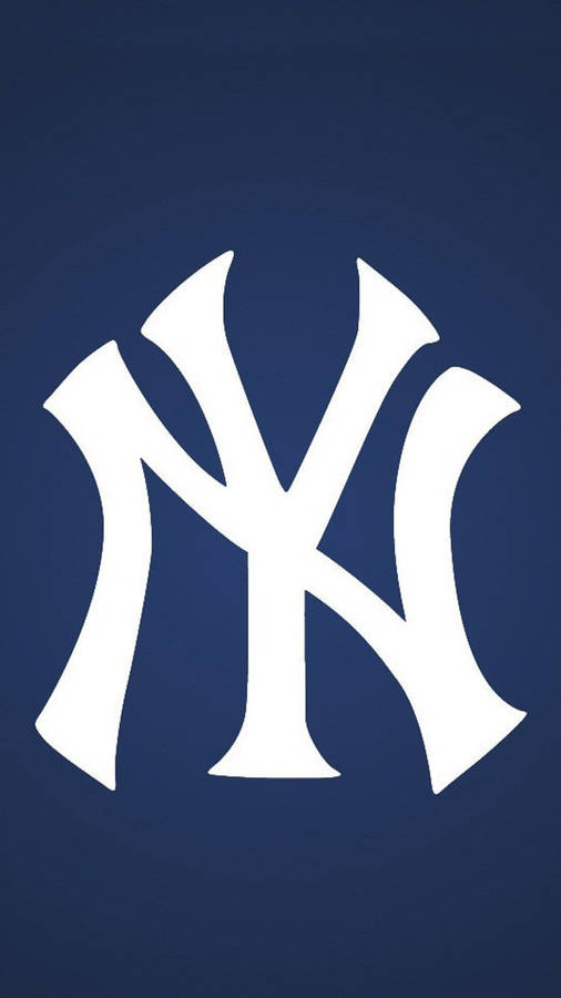 Download Yankees Logo Wallpaper Wallpaper | Wallpapers.com