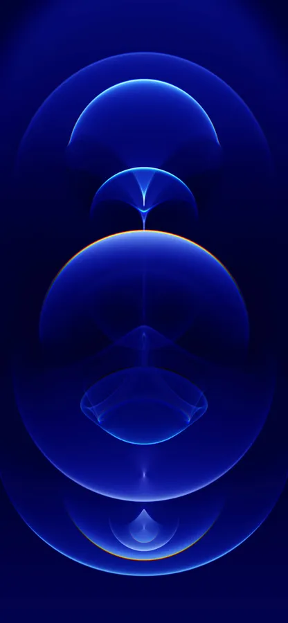 Solid Blue Iphone