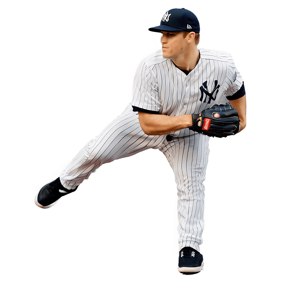 New York Yankees Pitcher PNG rvg62
