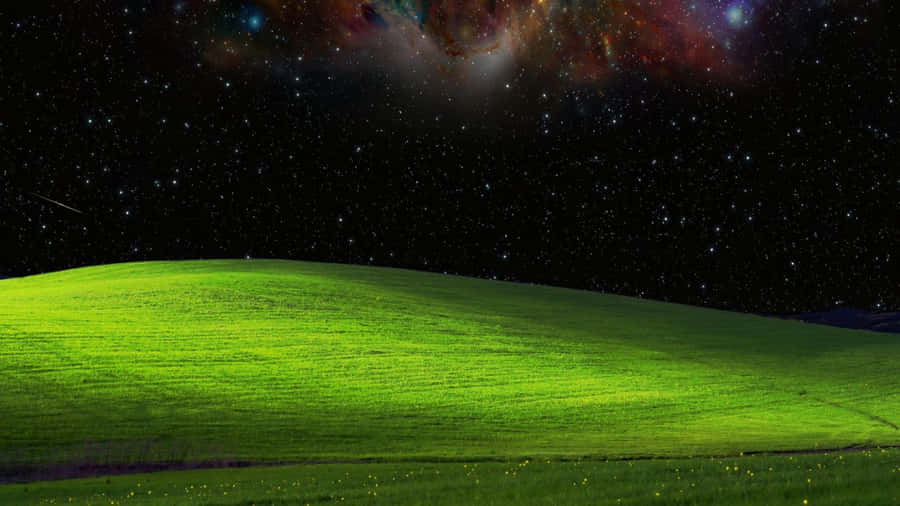 Collina Verde Beata Sotto le Stelle