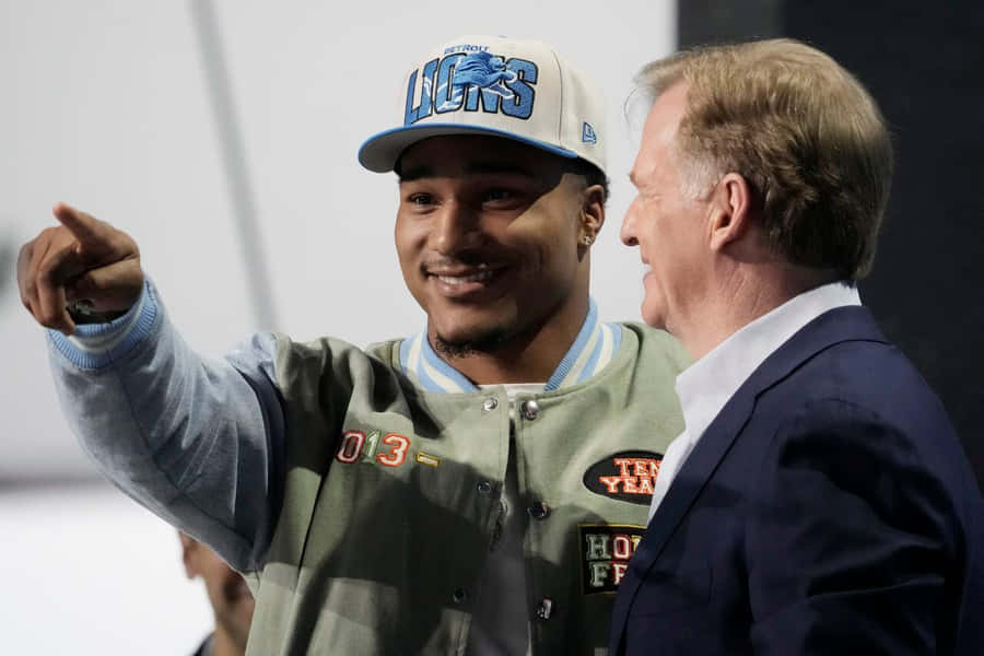 NFL Draft Pick und Kommissar