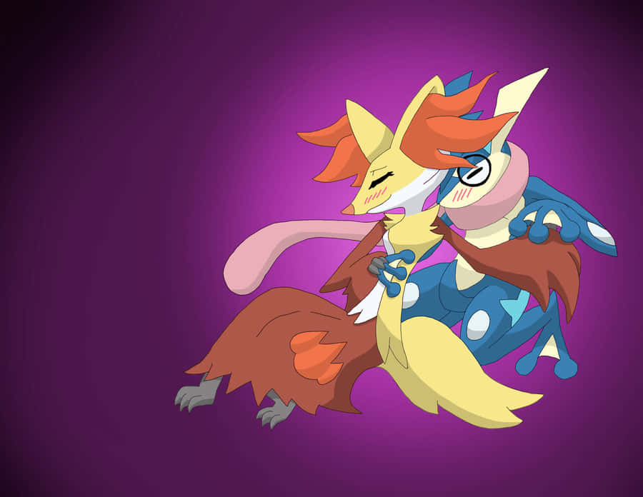 Illustrazione di Pokemon Delphox