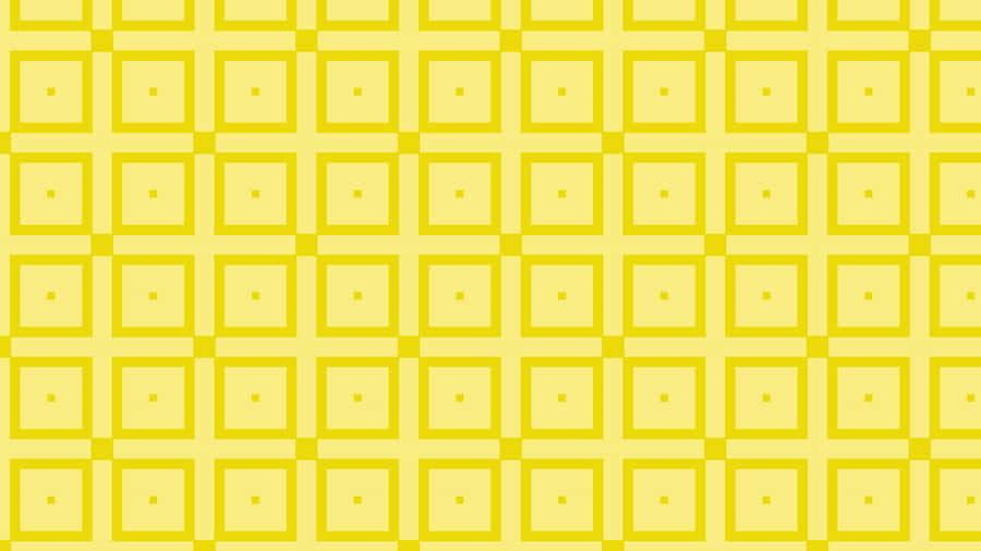 Yellow Square Pattern