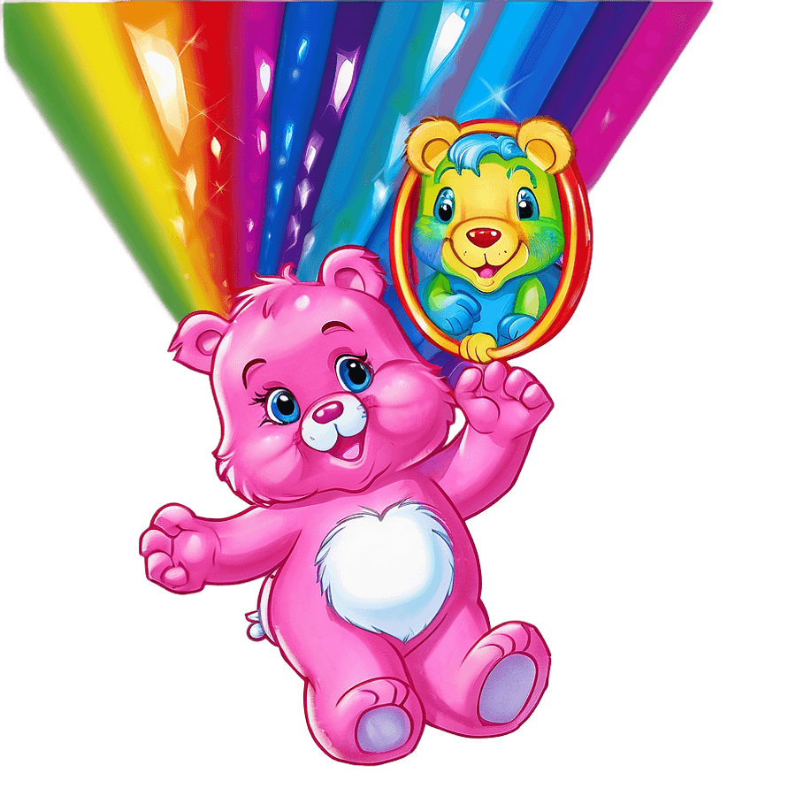 Rainbow Care Bears PNG 05212024