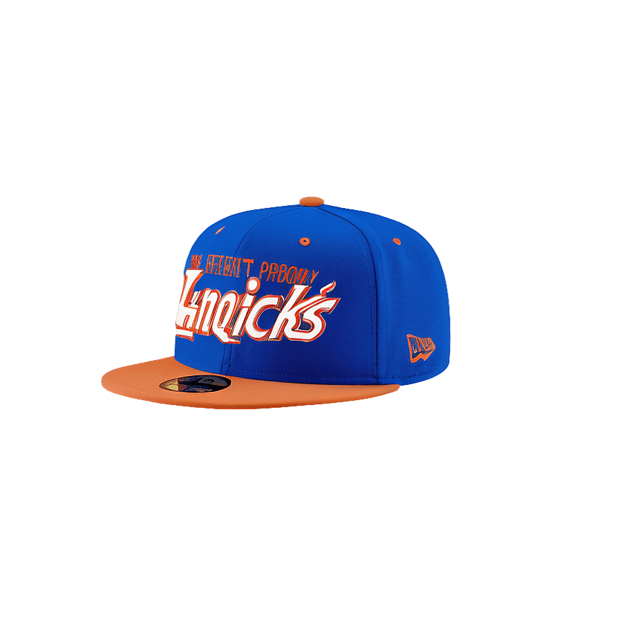 Blue Knicks Hat PNG dep