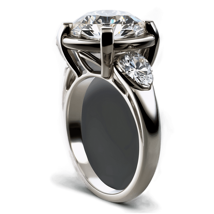 Lab-Grown Diamond Ring PNG 85