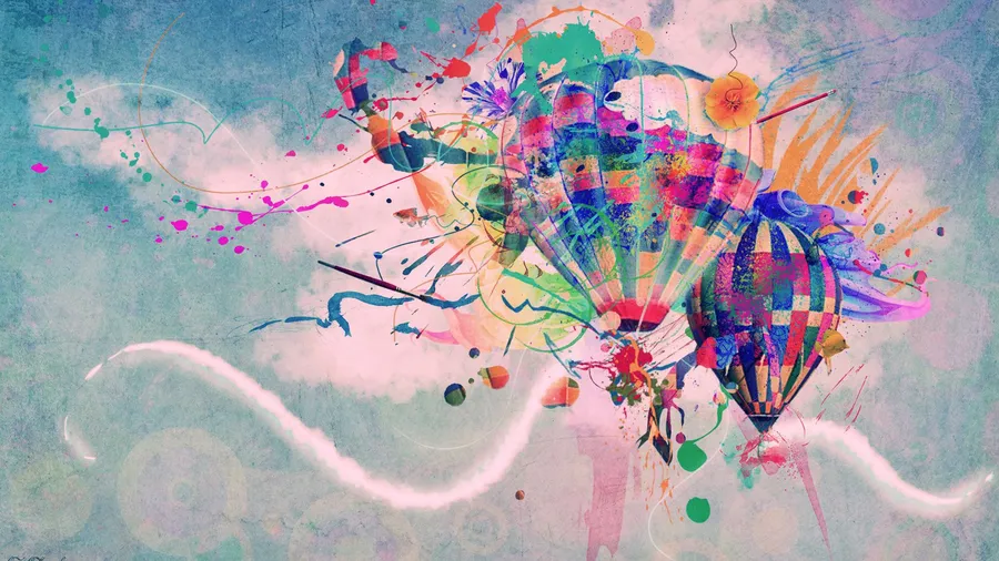 Balloons Background