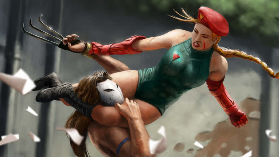 Street Fighter: Vega Derrotado por Cammy