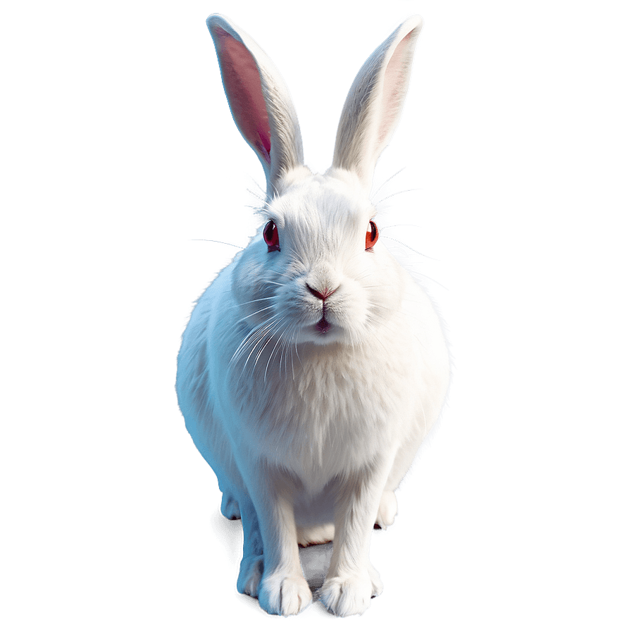 White Rabbit Outline PNG pdb