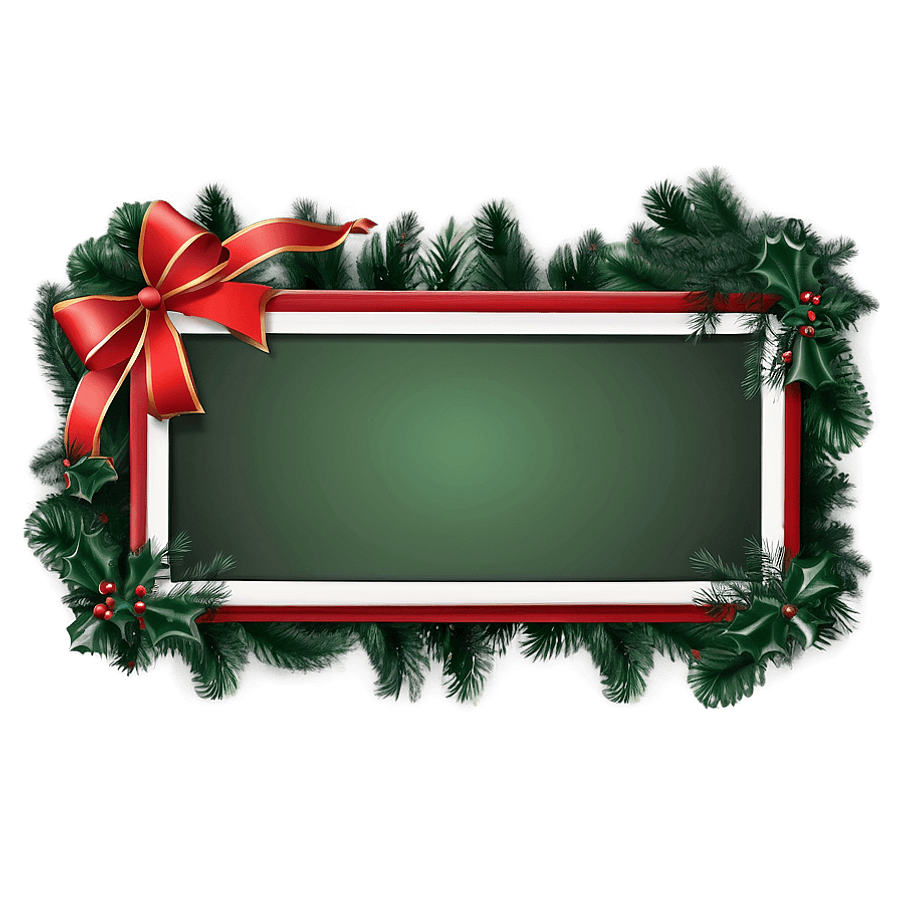 Holiday Text Banner Scheme PNG 06272024