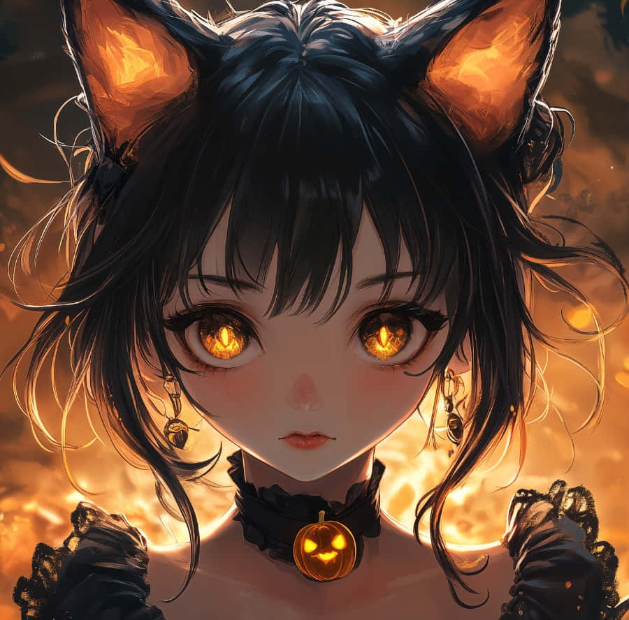 Halloween Anime Flicka Pfp
