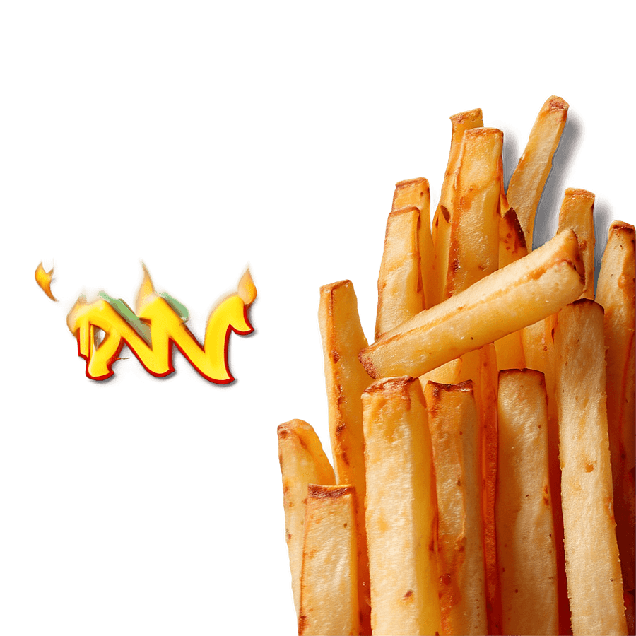 Tasty French Fries PNG uhf