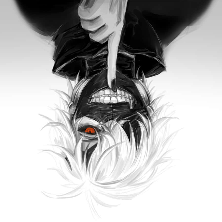 TokyoGhoul Pfp auf dem Kopf stehender Kaneki