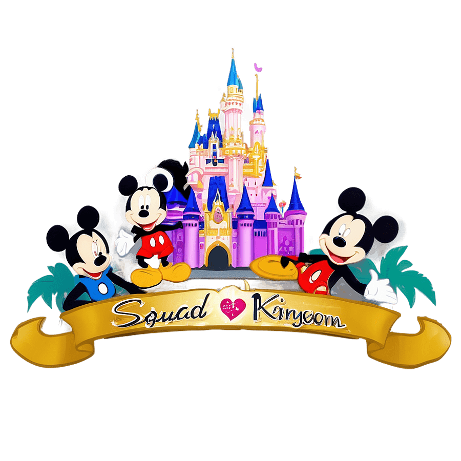 Disney Squad Magic Kingdom PNG 73