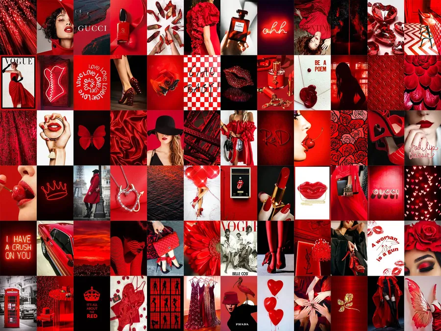 Red Collage