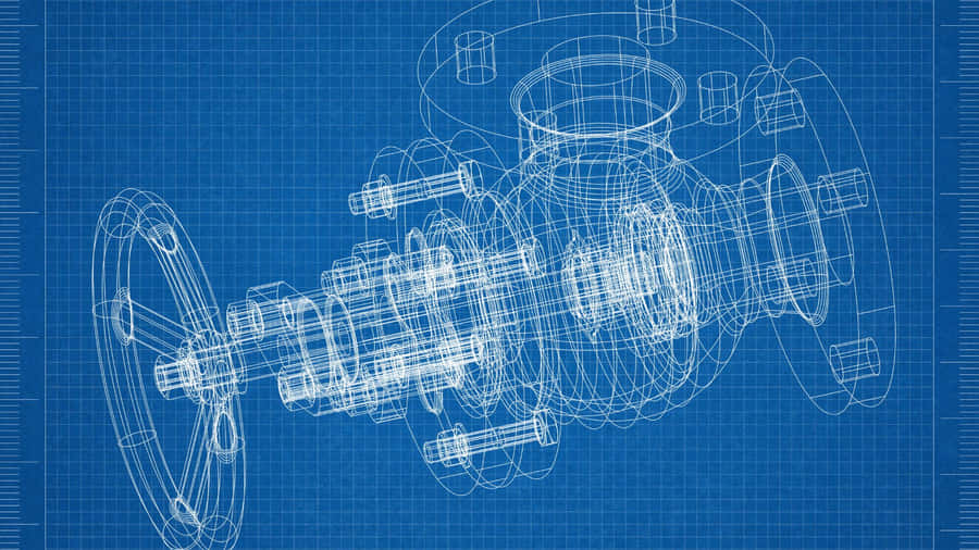 Motor Blaupause-Design