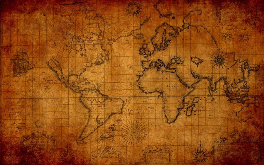 World Map Background