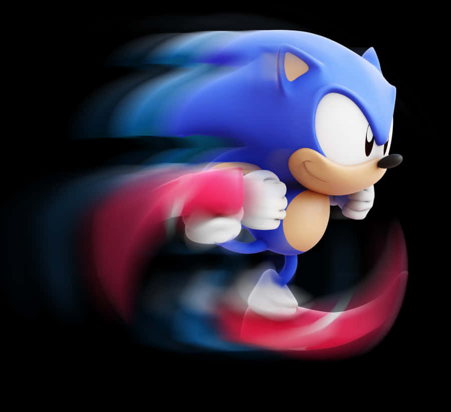 Sonic Running Png, Transparent Png