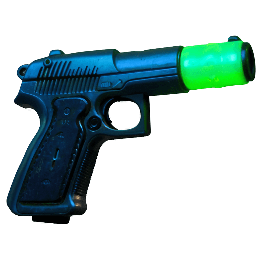 Glow in the Dark Toy Gun PNG lbr