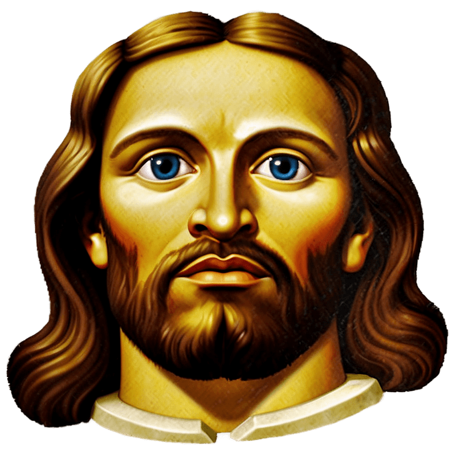 Miraculous Face of Jesus PNG 68