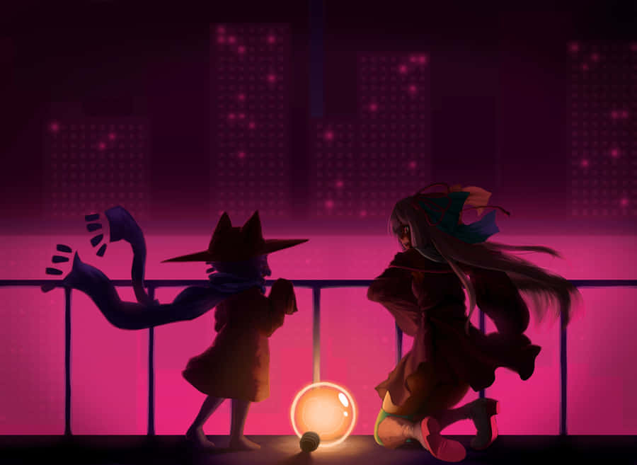 Oneshot Spiel Niko und Rue Balkonszene