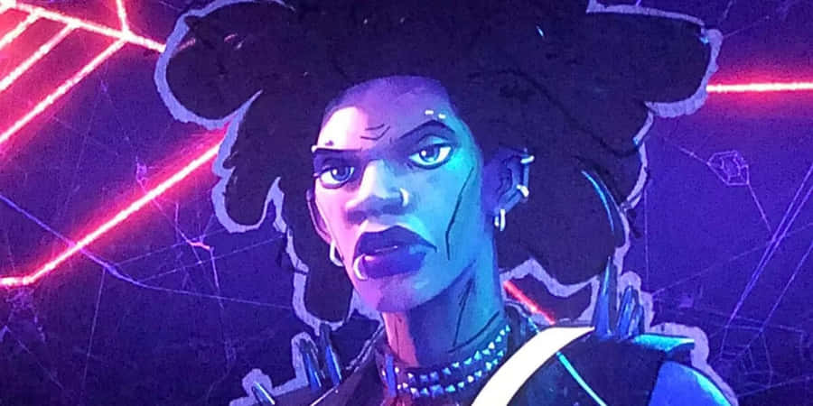 Ritratto di Personaggio Cyberpunk