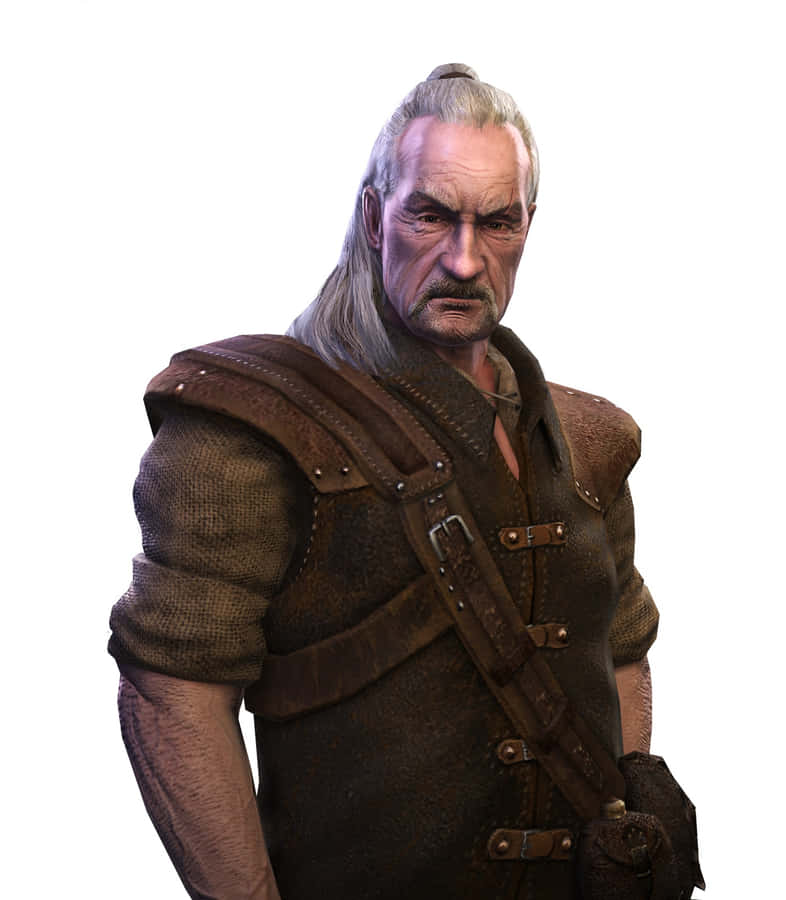 Retrato do Mentor Vesemir de The Witcher