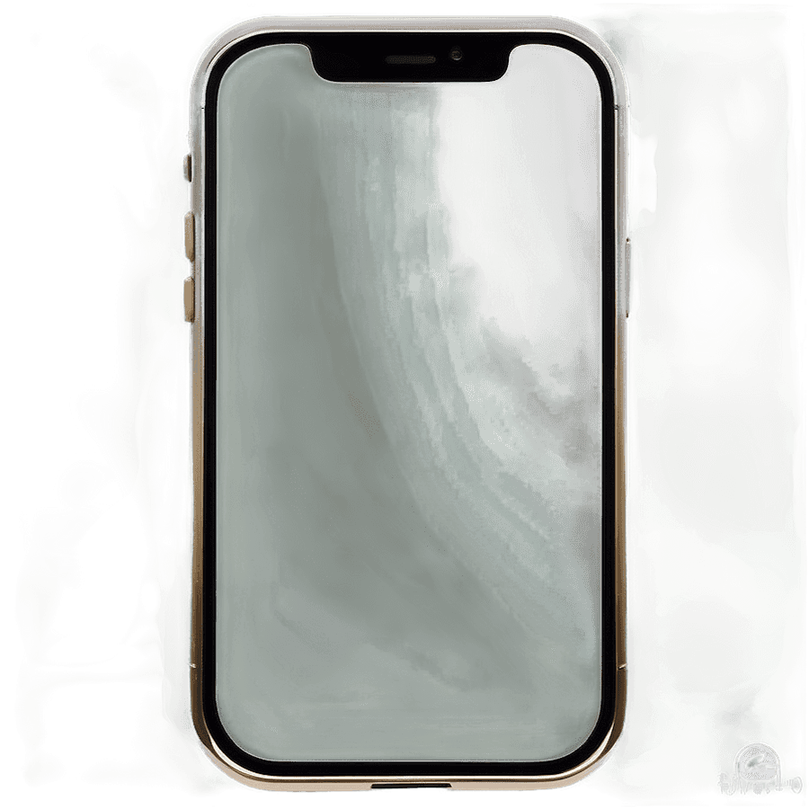 Minimalist iPhone 13 Frame Style PNG hrk38
